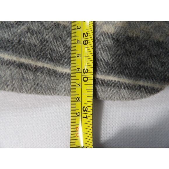 Braeton Small Wool Blazer Jacket Aztec Southwestern Gray Wool Office Career 90s - Picture 11 of 16